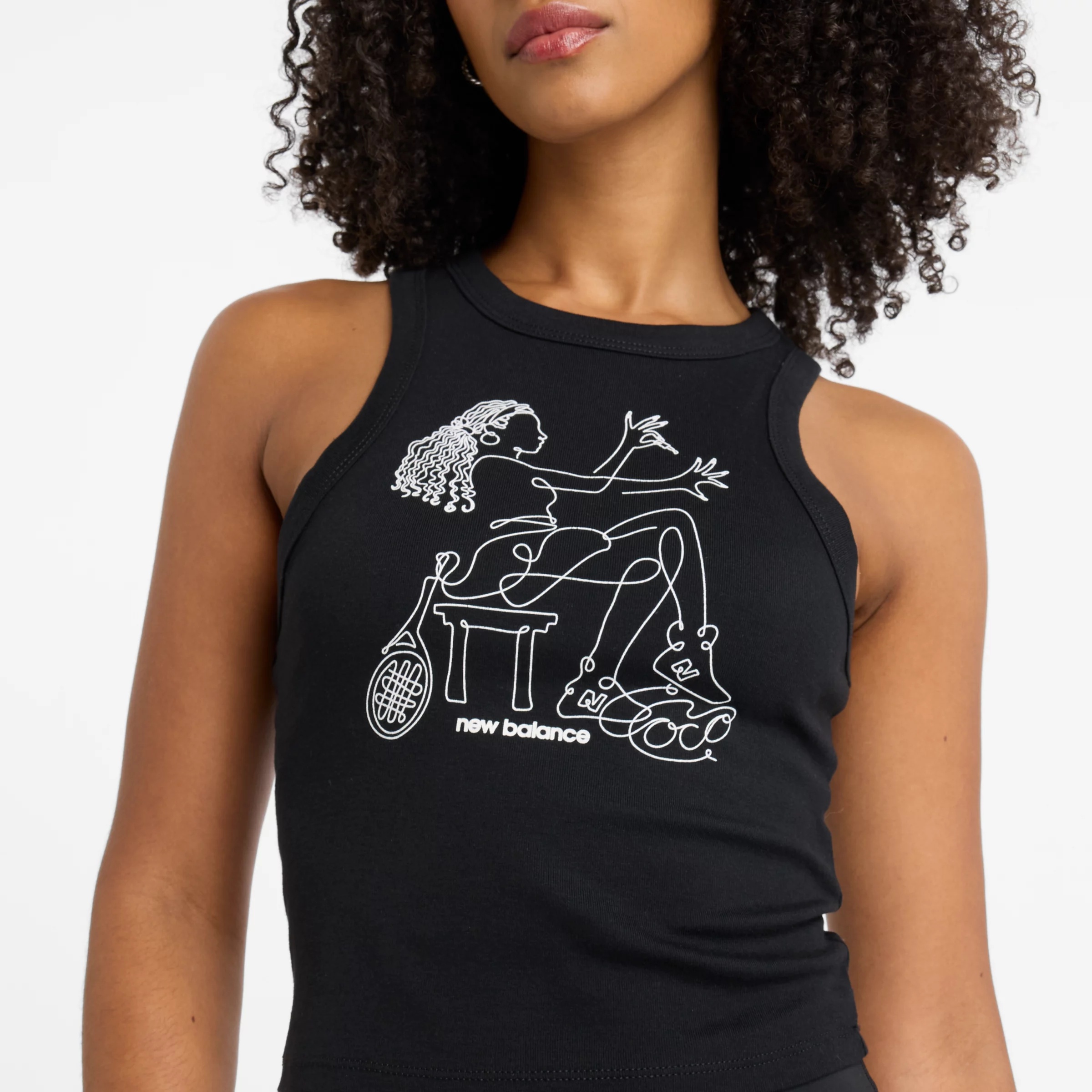Coco Gauff Preparations Racer Tank - 2