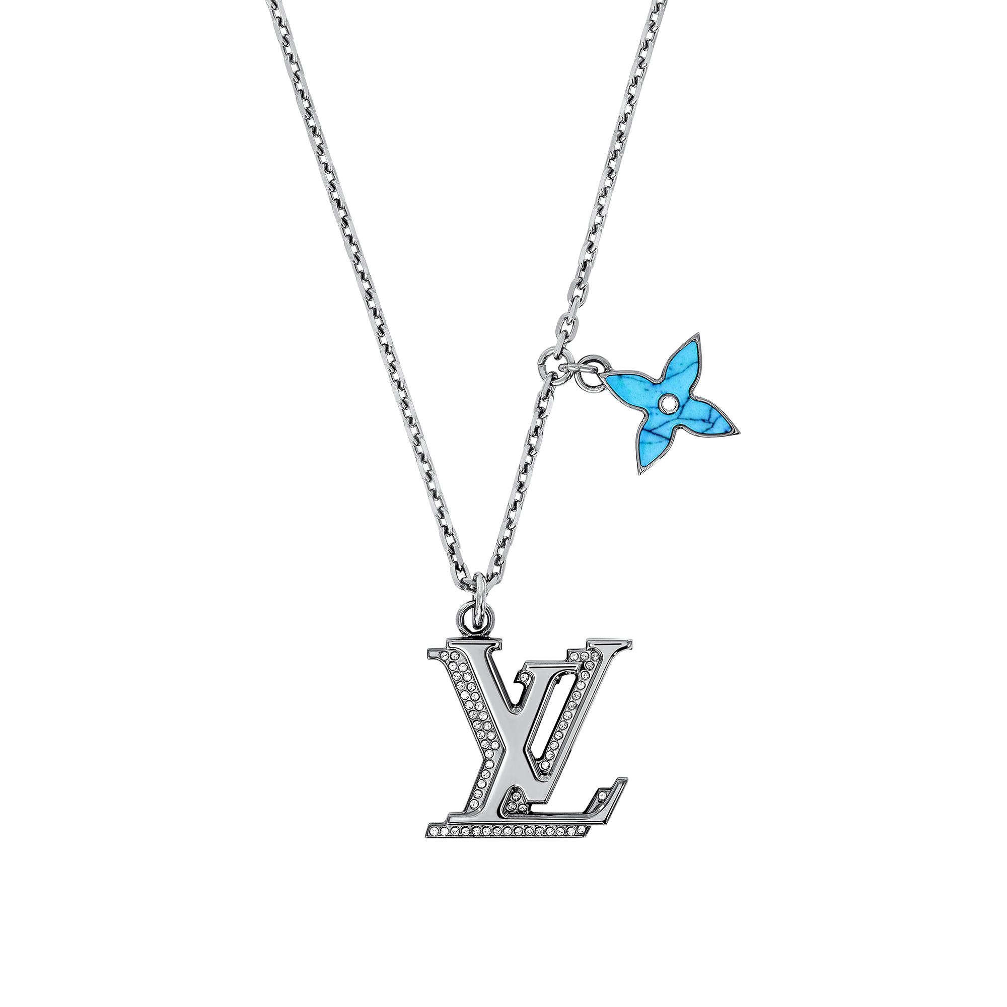 LV Initials Necklace - 1