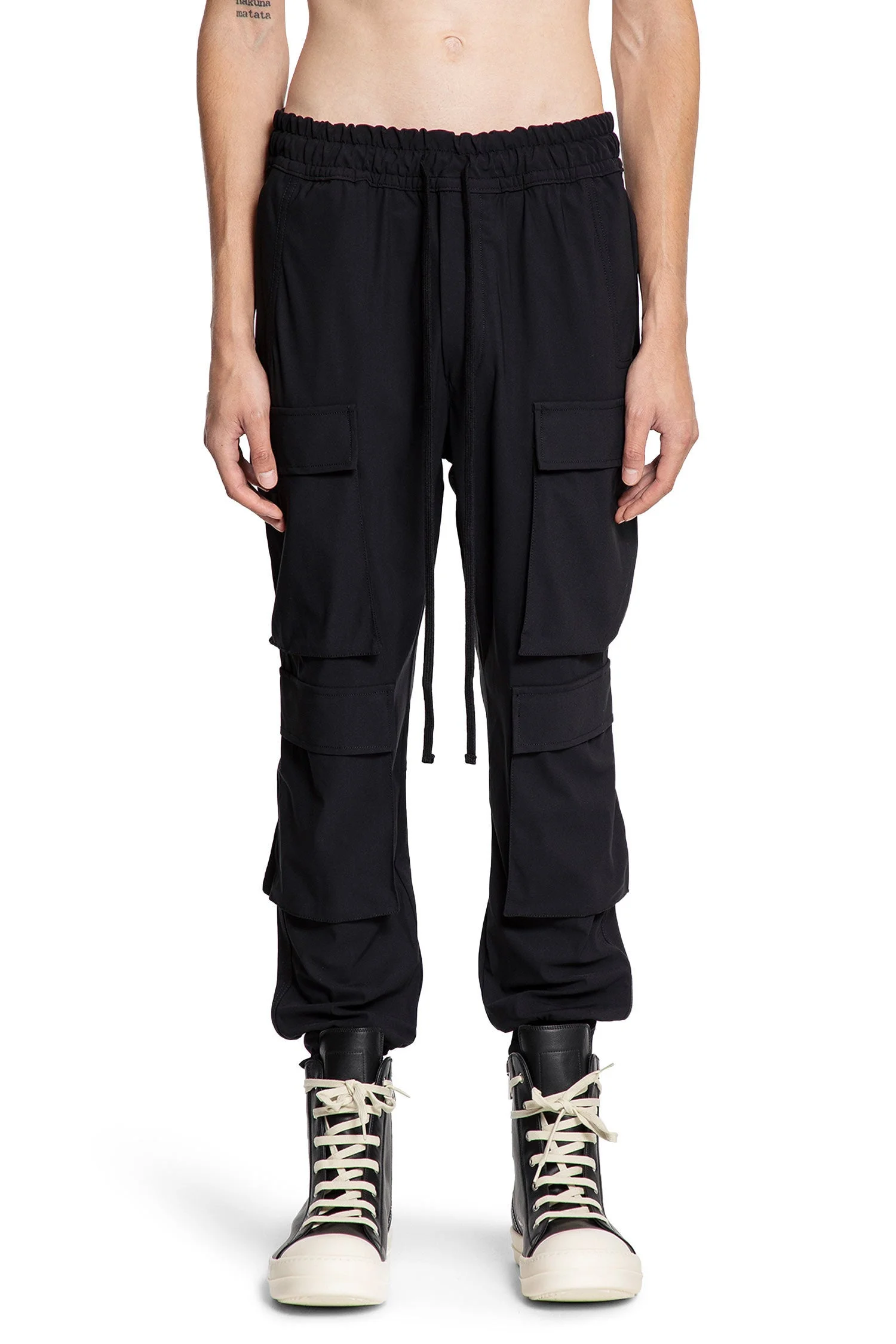 Stretch-Nylon-Cargo-Pants - 1