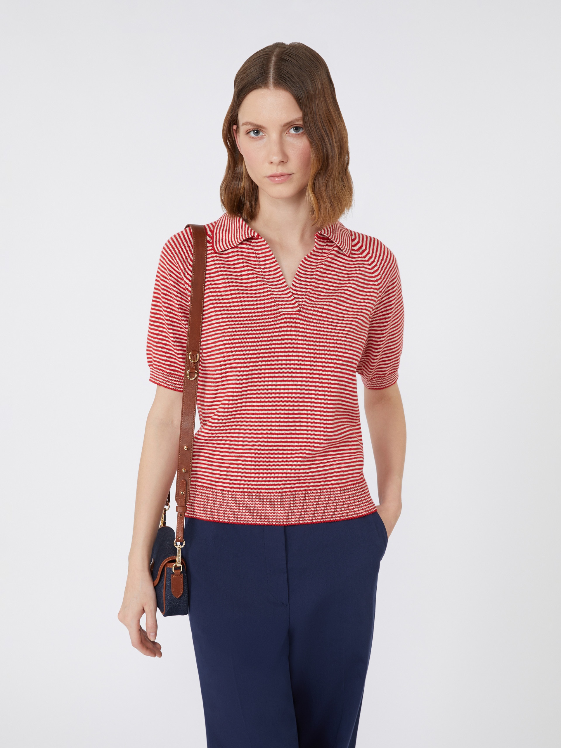 JUNIOR Cotton yarn polo shirt - 5