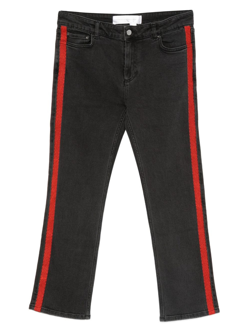 stripe denim jeans 1