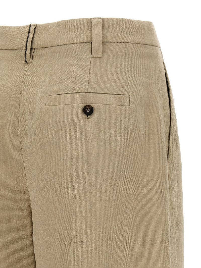belt-loop pleat shorts 4