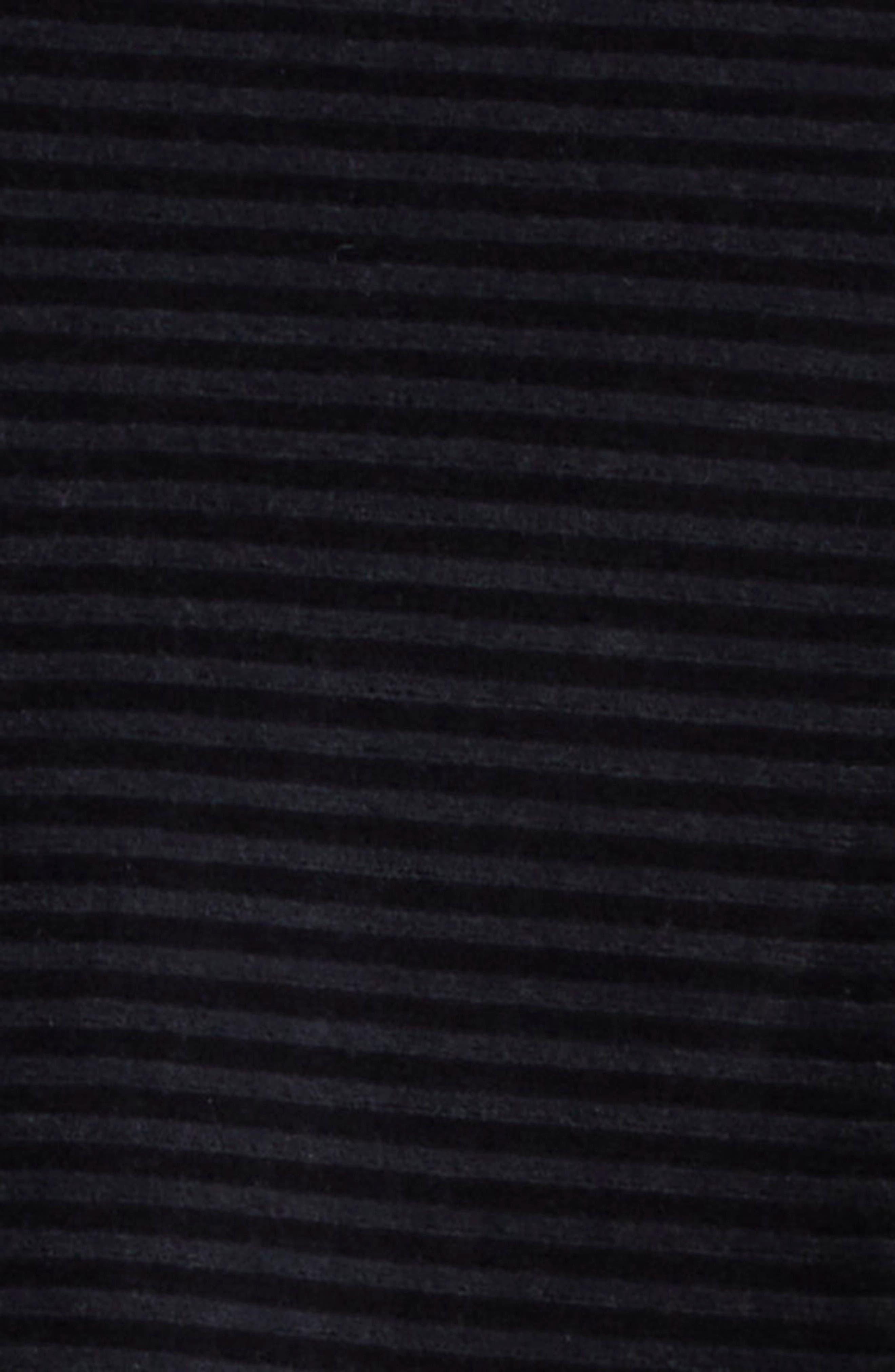 OUR LEGACY Phantom Stripe Shrunken Velour Zip Jacket in Phantom Stripe Velour at Nordstrom - 5