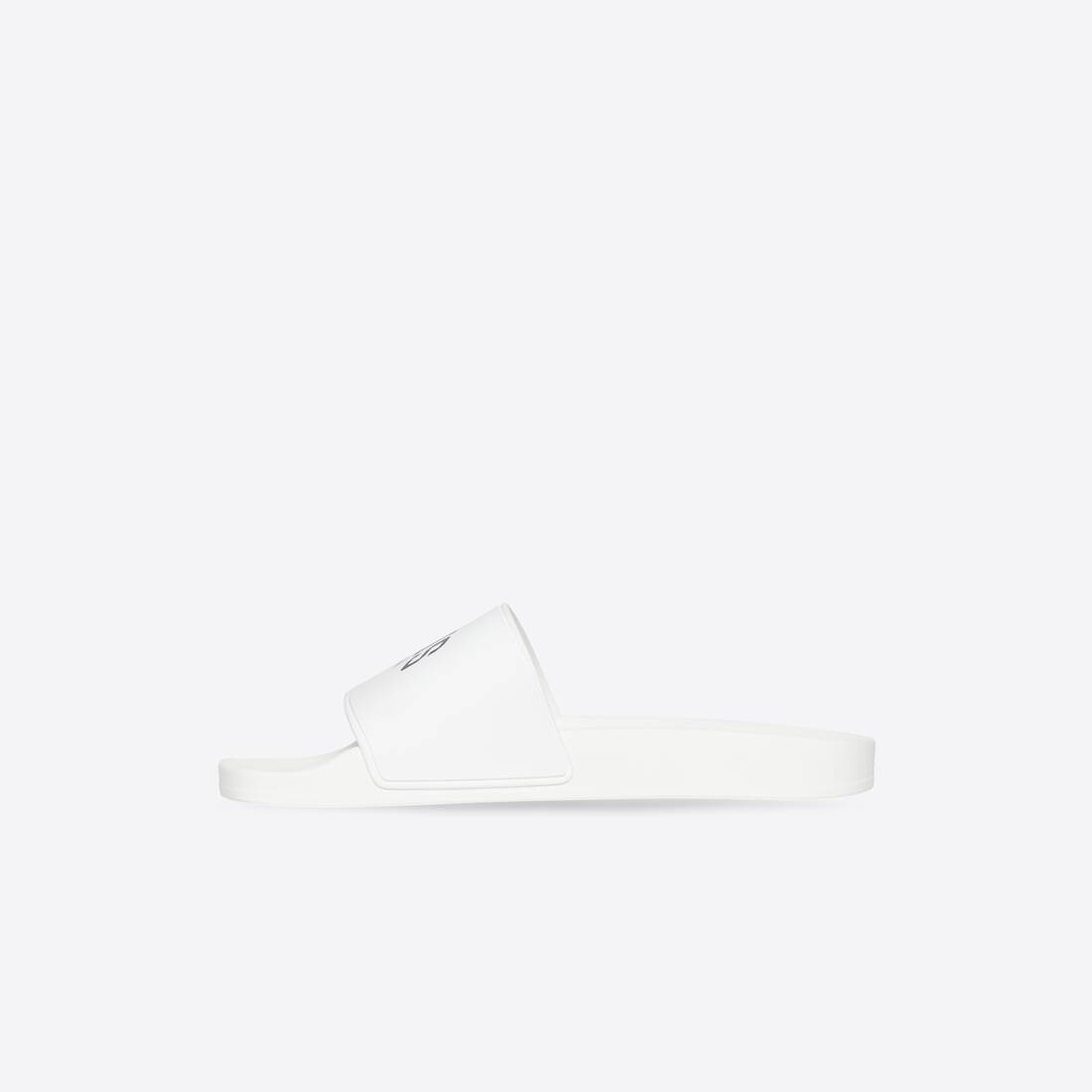 Men's Cities Paris Pool Slide Sandal  in White - 4