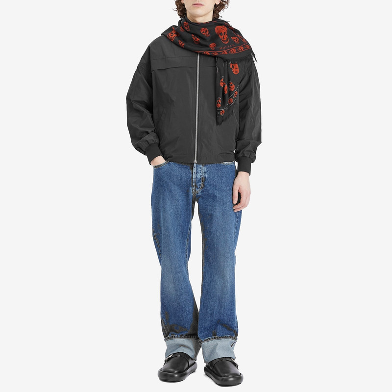 Alexander McQueen Alexander McQueen Skull Logo Scarf outlook