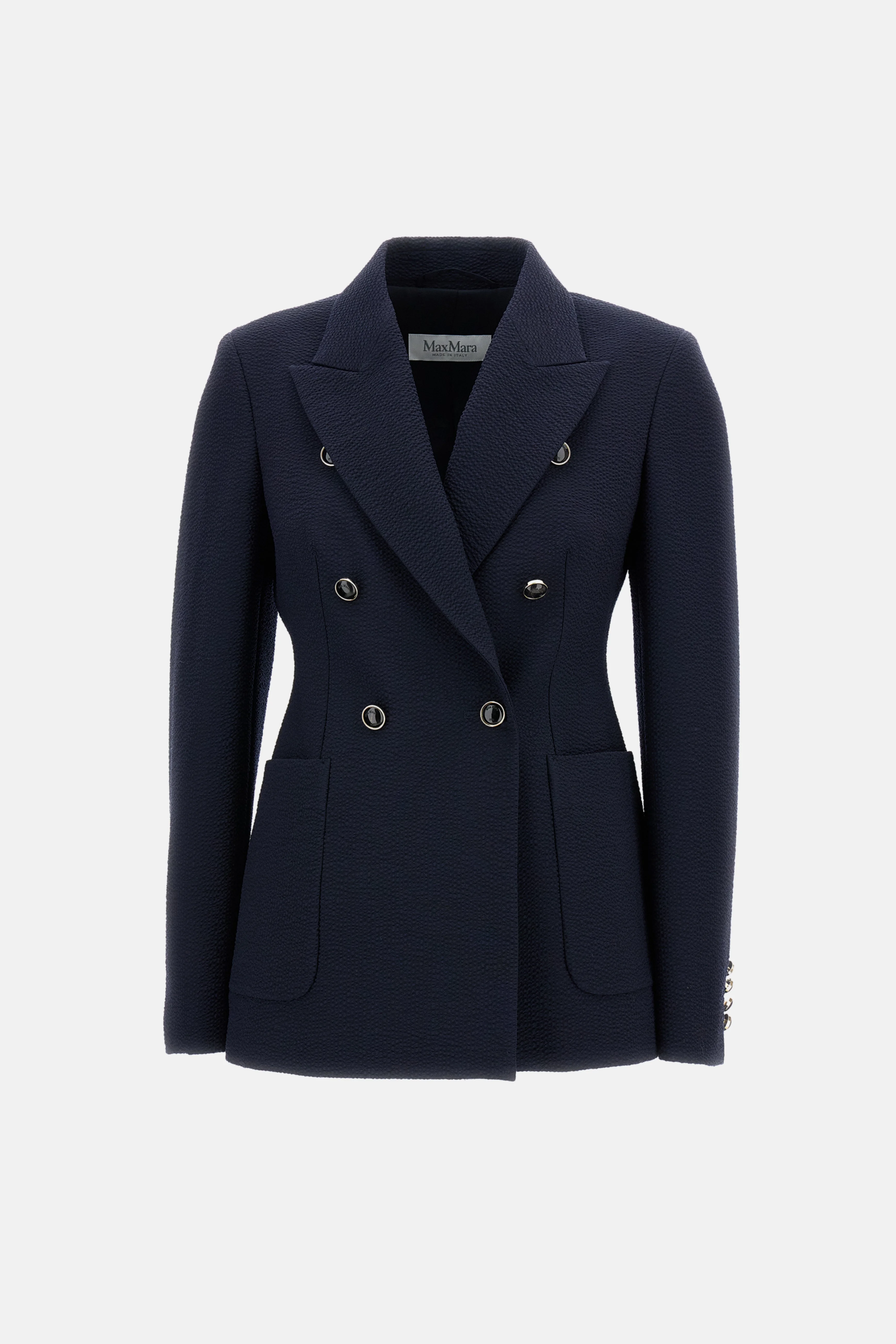Max Mara Women Seersuker Blazer - 1