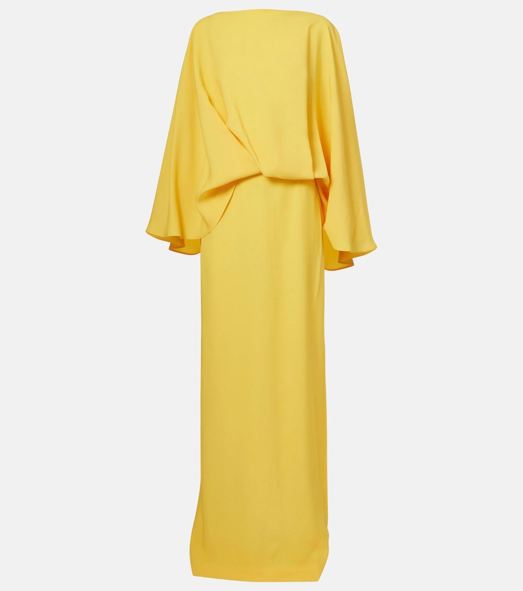 Maddalena draped crêpe cady gown - 1