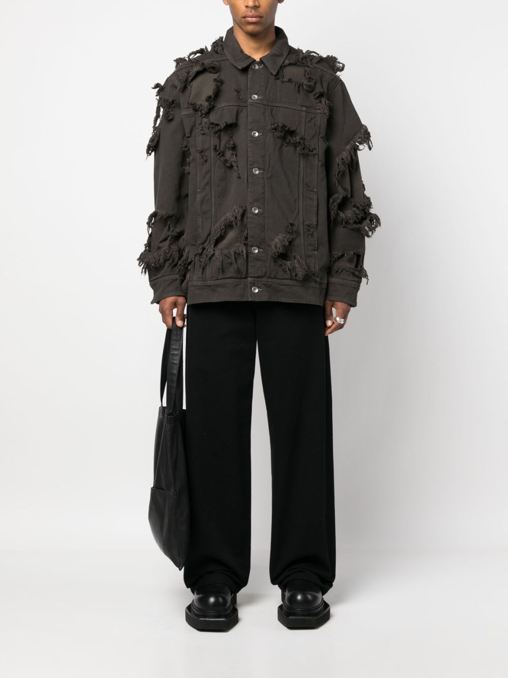 layered detailed jacket - 2