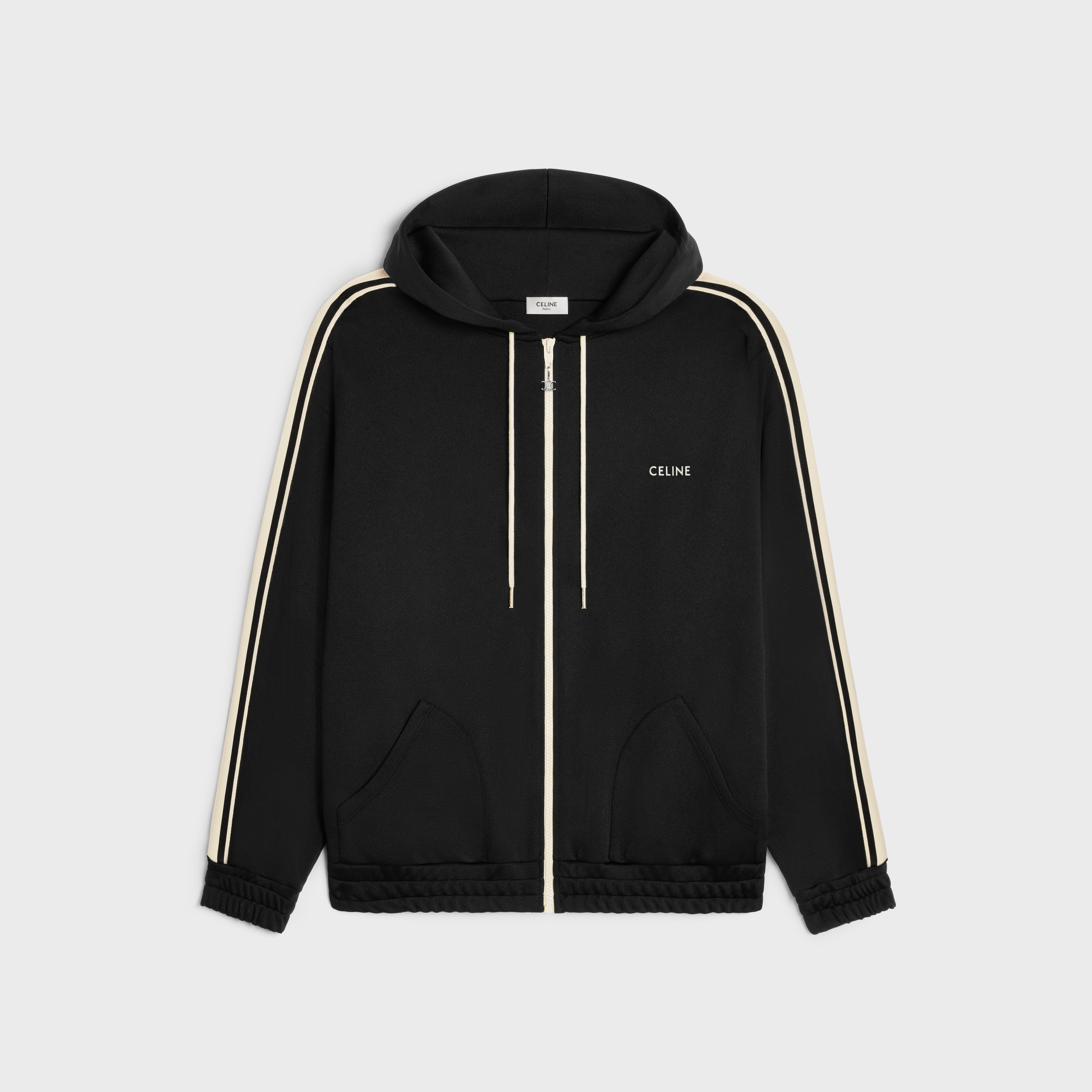 tracksuit jacket in double face jersey - 1