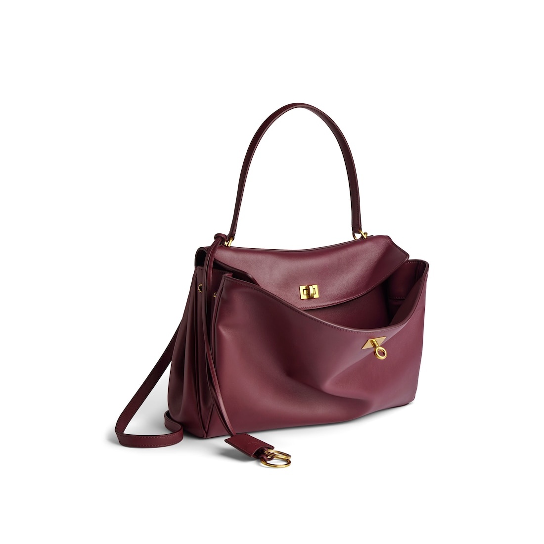 Women's Rodeo Medium Handbag  in Burgundy - 2