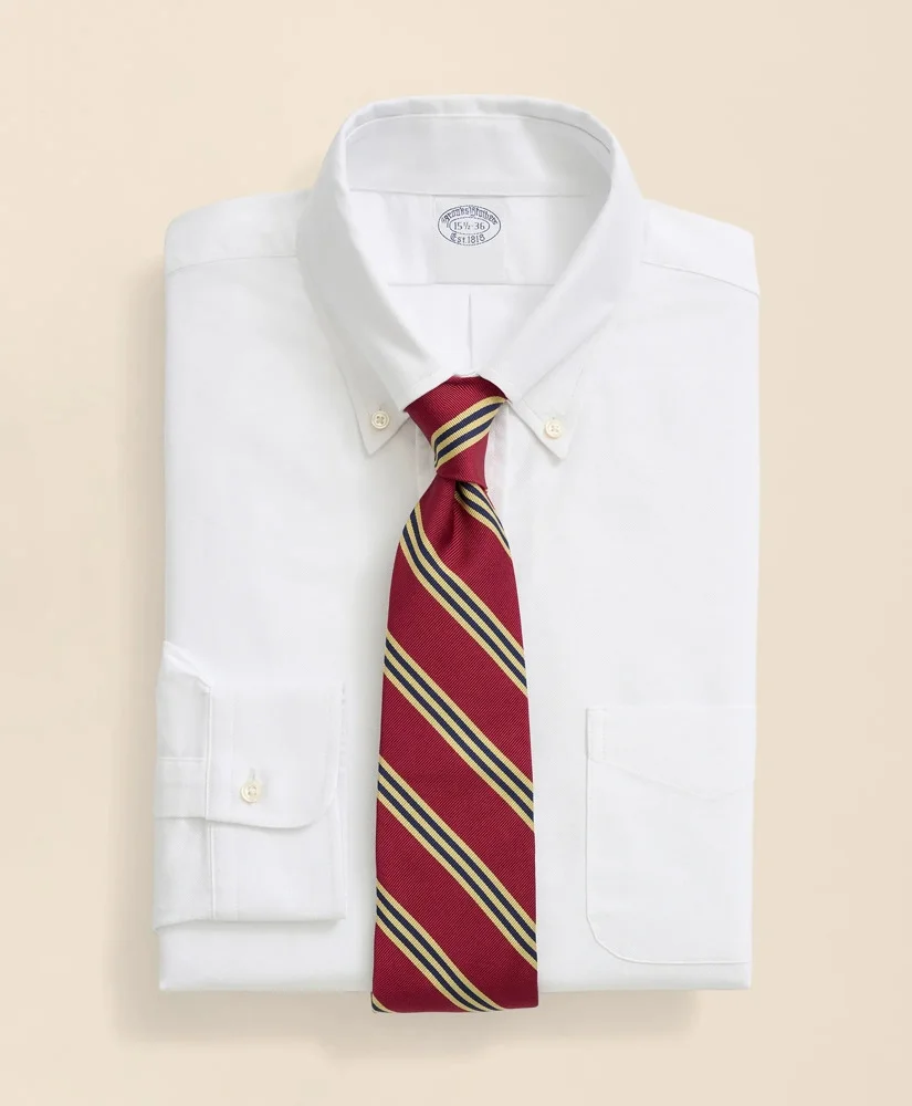 American-Made Oxford Cloth Button-Down Dress Shirt - 1