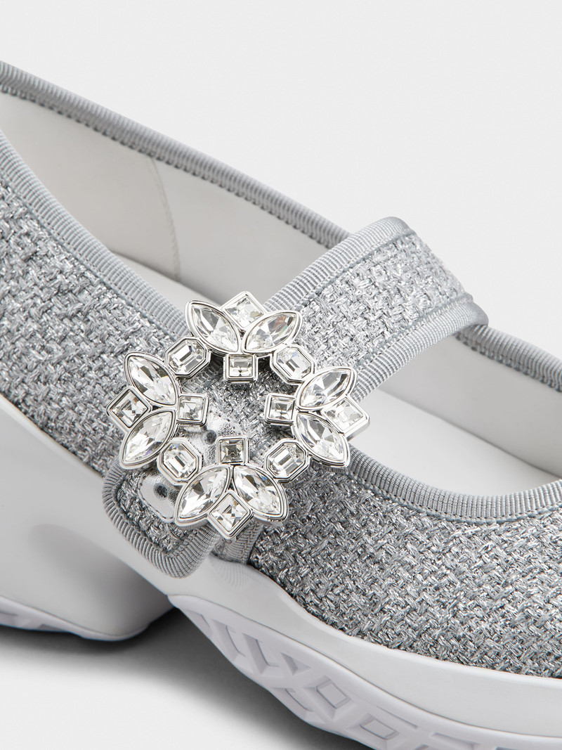Viv' Run Babies Sneakers in lurex 3