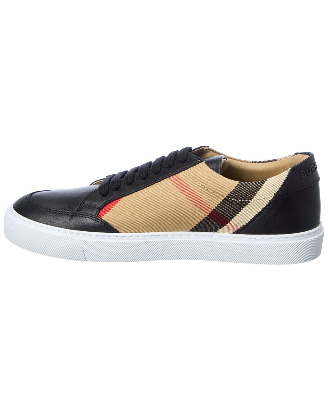 Burberry House Check Canvas & Leather Sneaker - 2