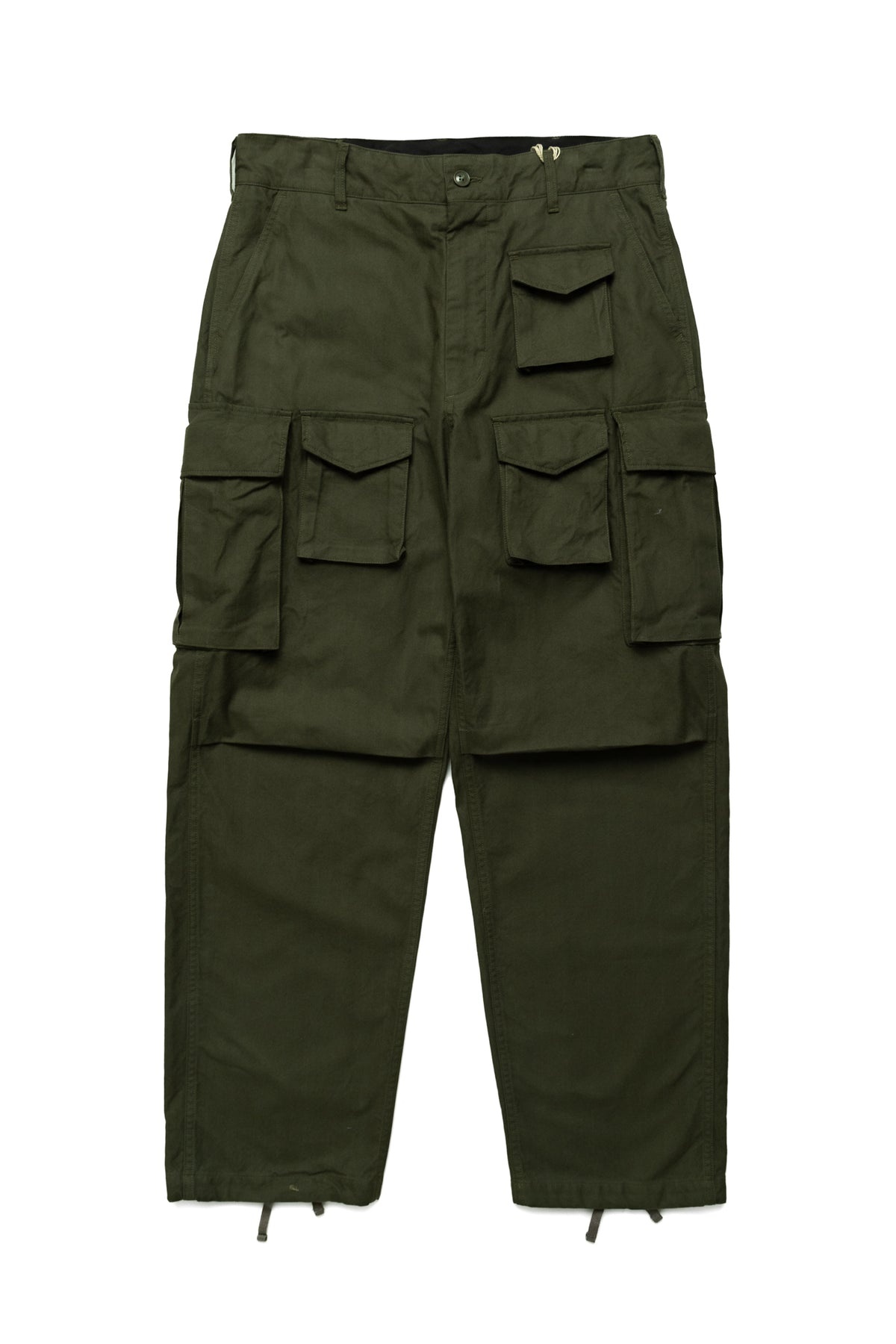 FA Pant Cotton Brushed HB - Olive - 1