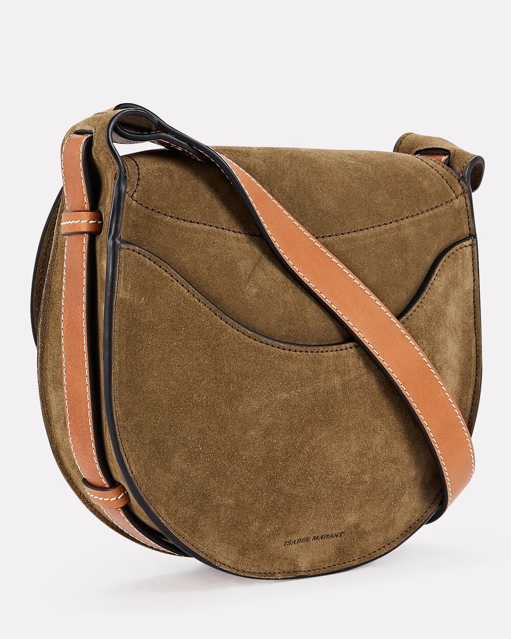 Botsy Suede Saddle Crossbody Bag - 3