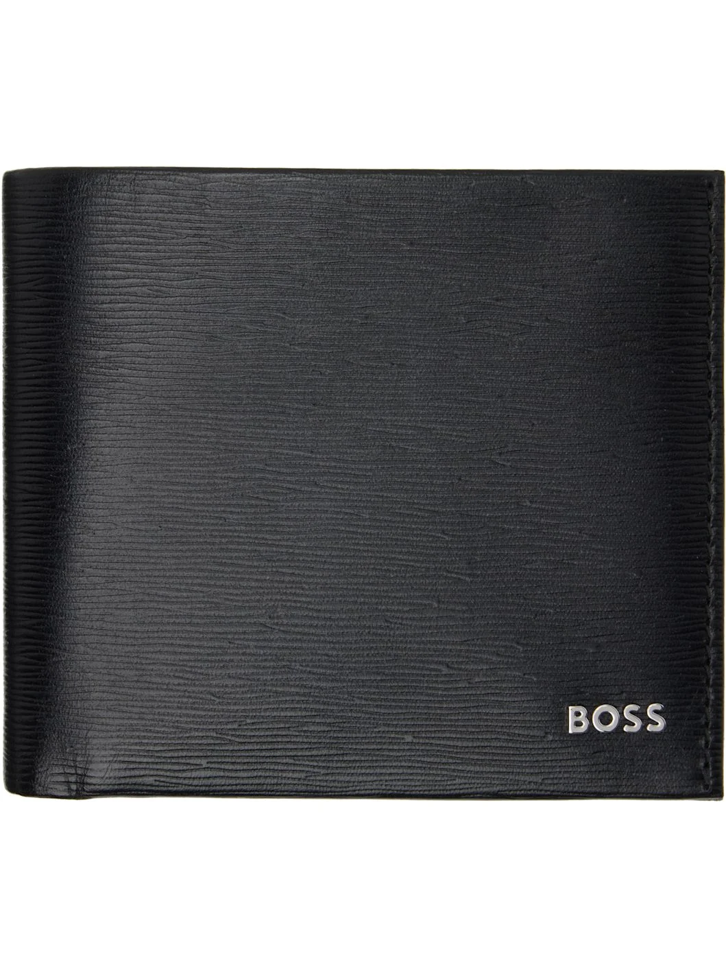 Black Leather Wallet - 1