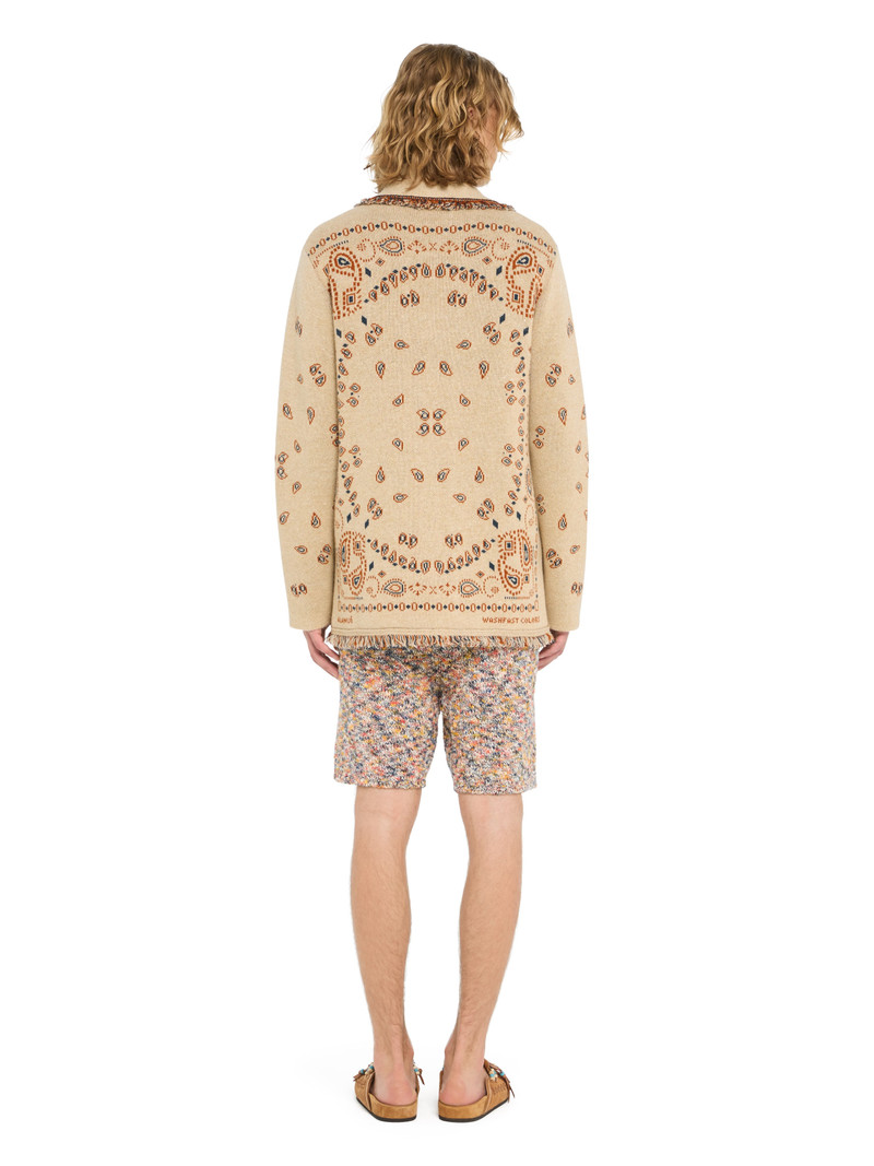 Bandana Jacquard Cardigan 6