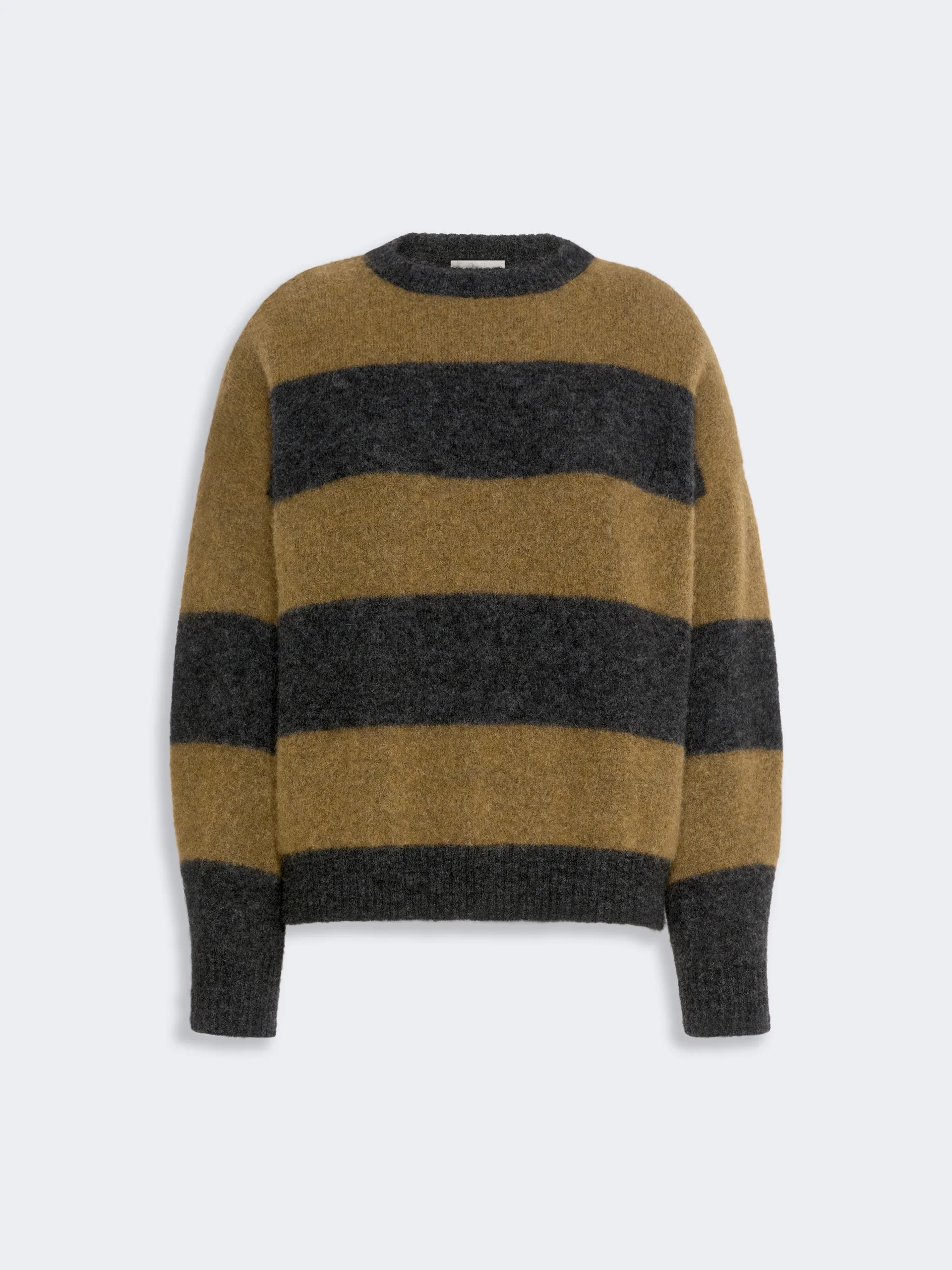 TUONO Alpaca and wool blend sweater - KAKI - 1