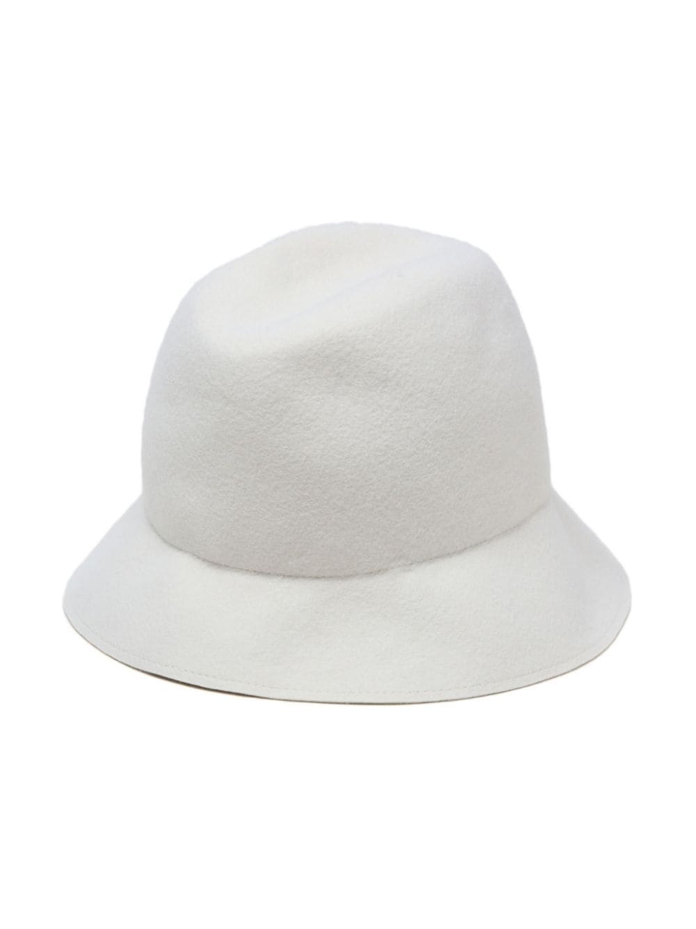 brushed-effect wool bucket hat - 2