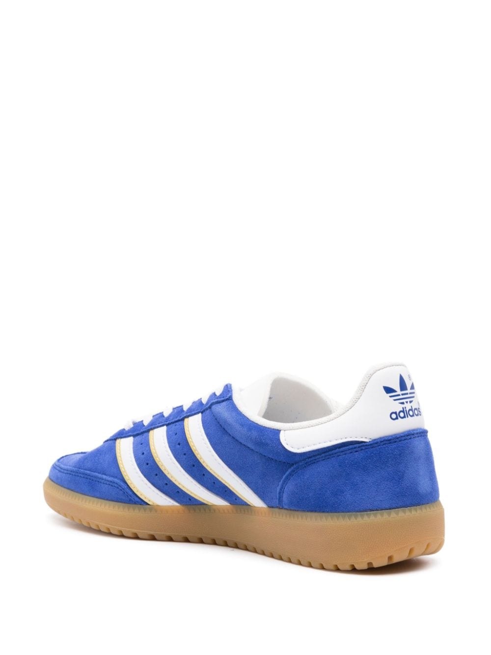 Hand 2 3-Stripes suede sneakers - 3