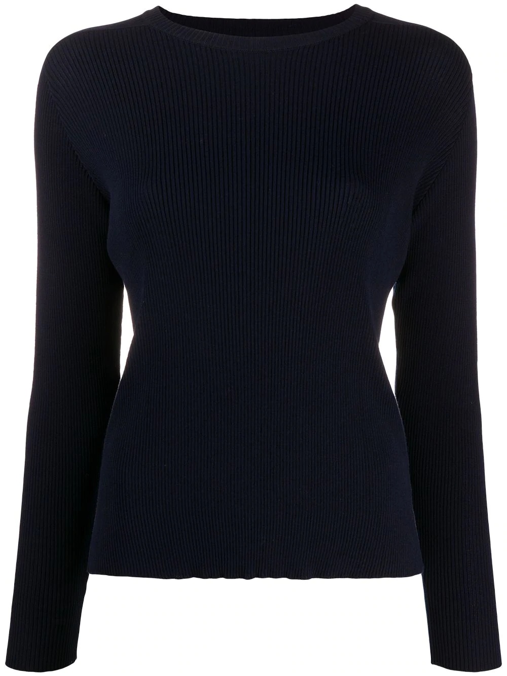 crew neck cotton jumper - 1