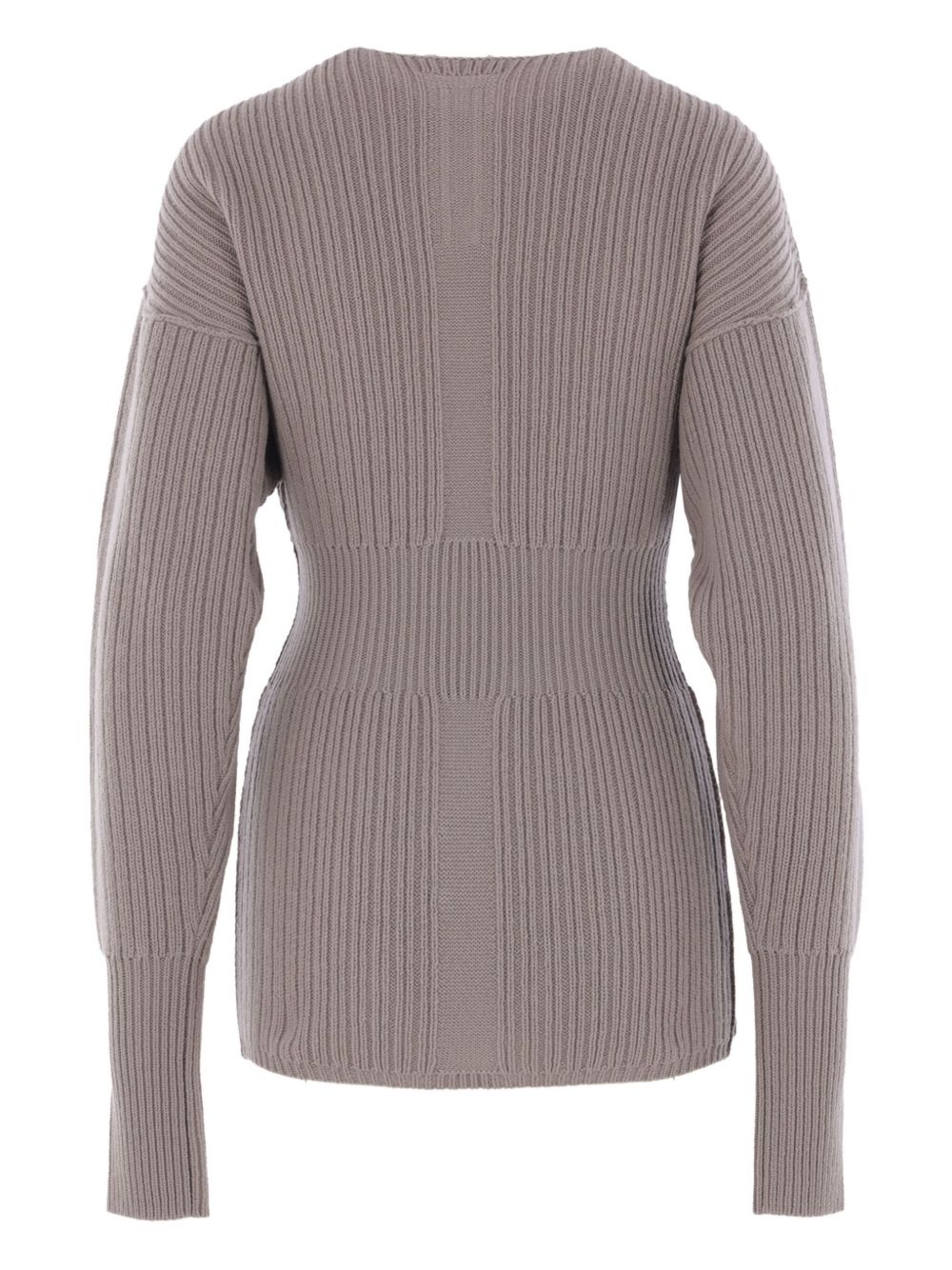 ribbed wool sweater - 2