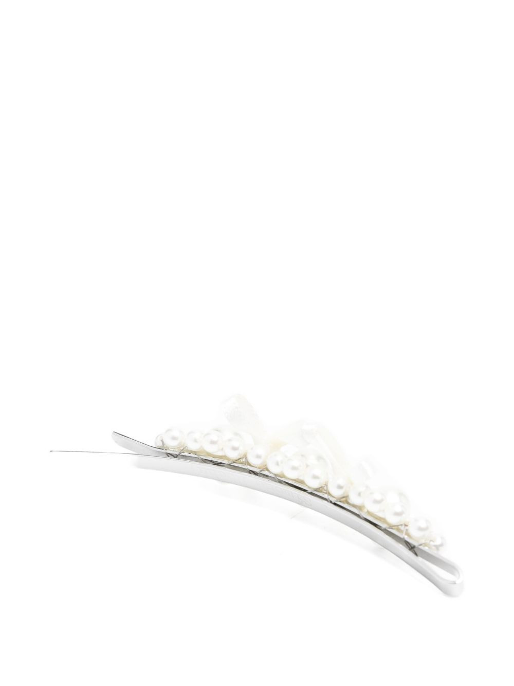 bow-embellished hair clip - 2