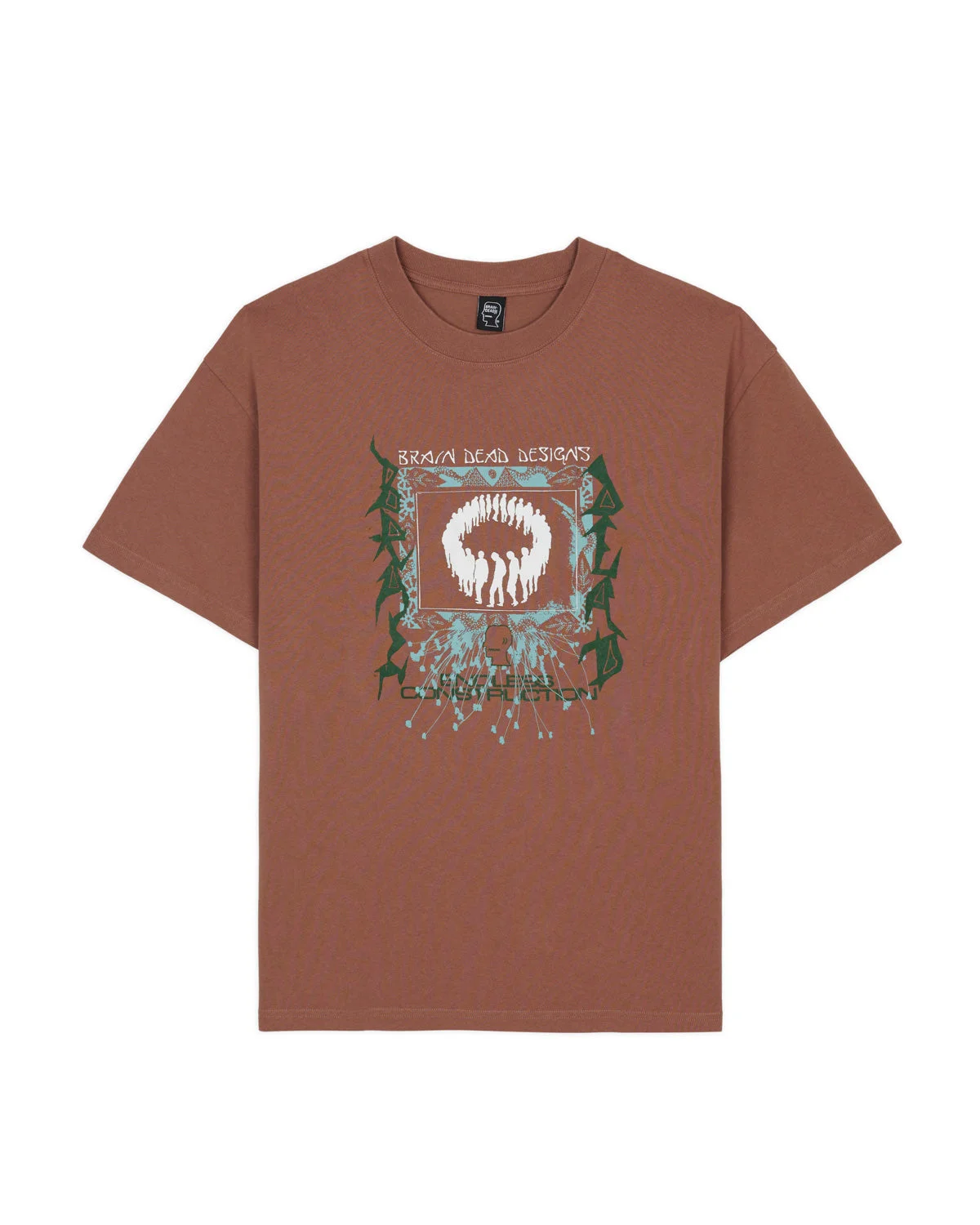 Endless Construction T-shirt - Nutmeg - 1