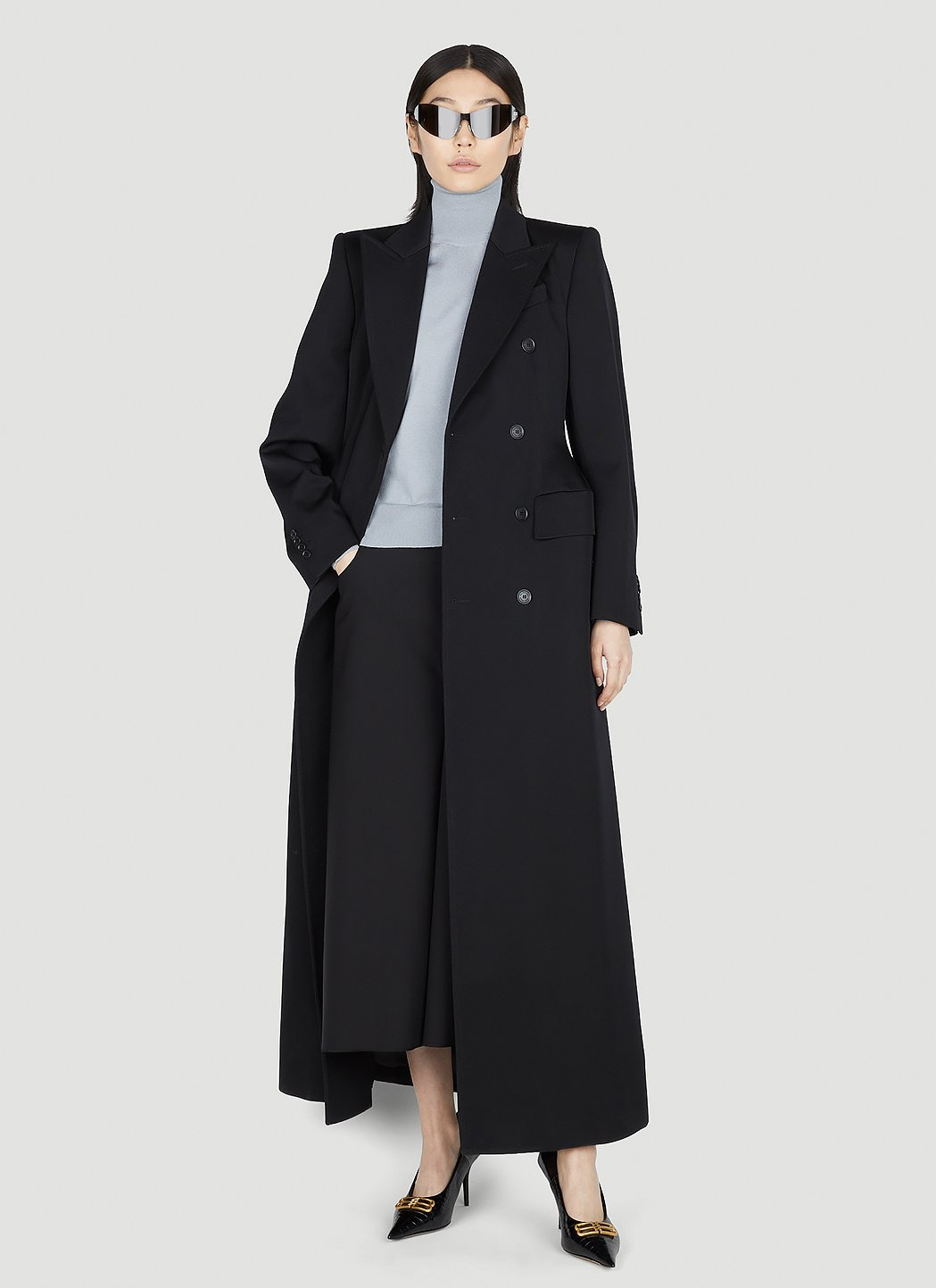 Balenciaga Women High Neck Sweater - 2
