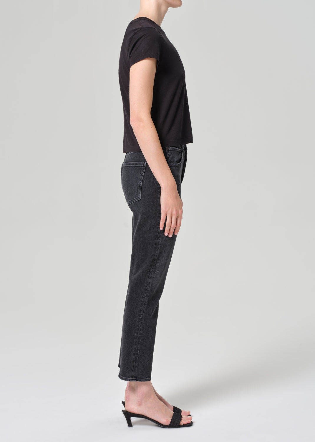 RILEY HIGH RISE STRAIGHT CROP (STRETCH) IN PANORAMIC - 3