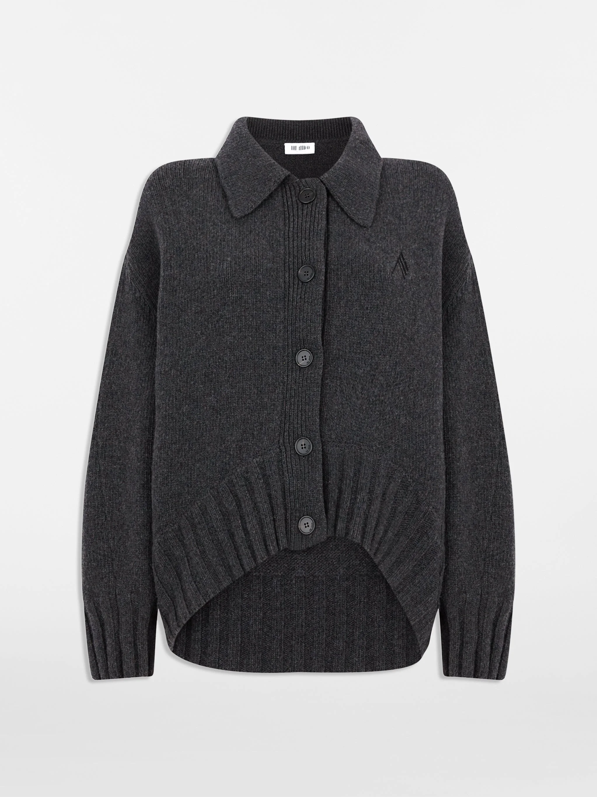 DARK GREY CARDIGAN - 1