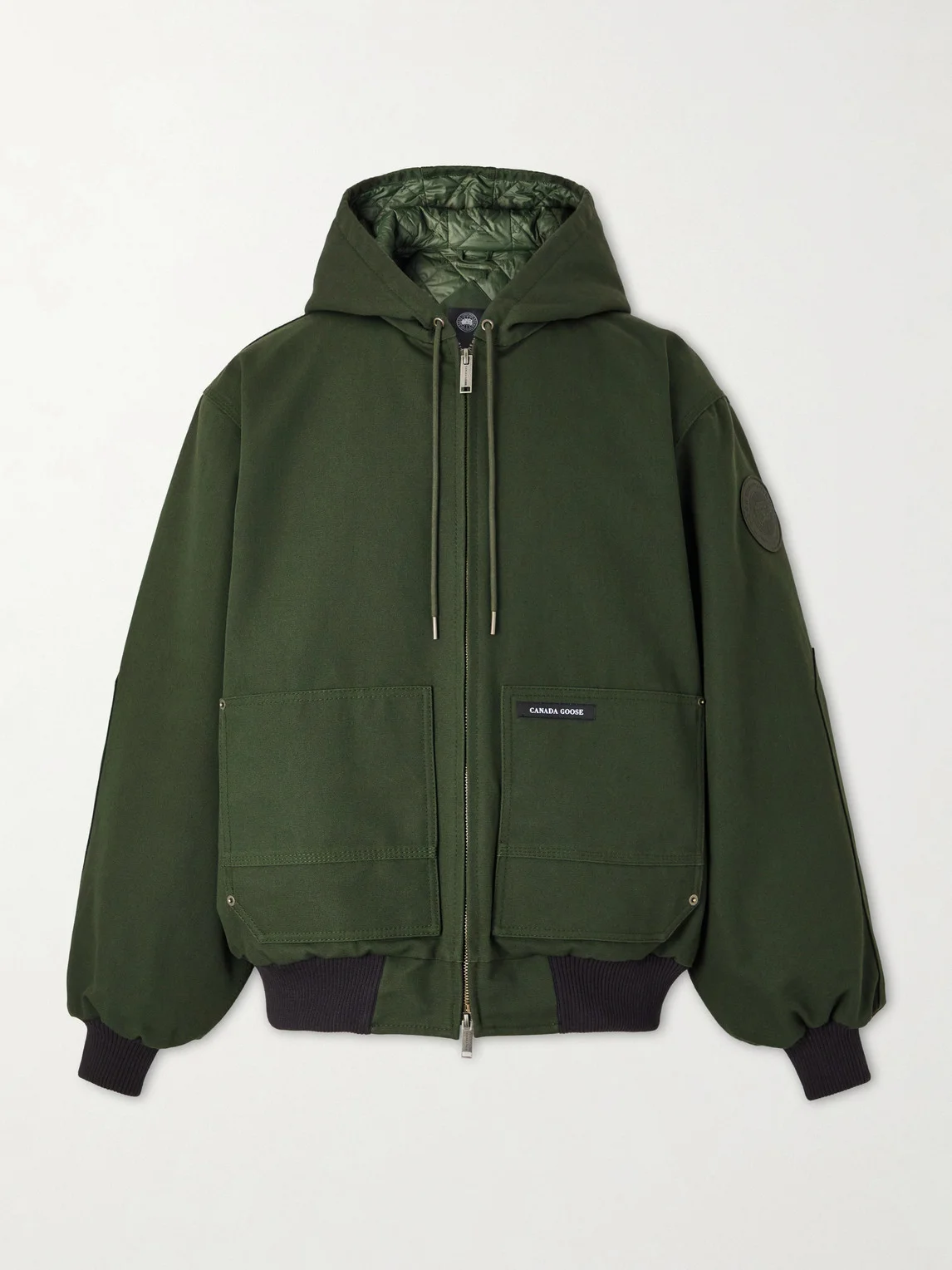Beaumont Cotton-Canvas Hooded Jacket - 1
