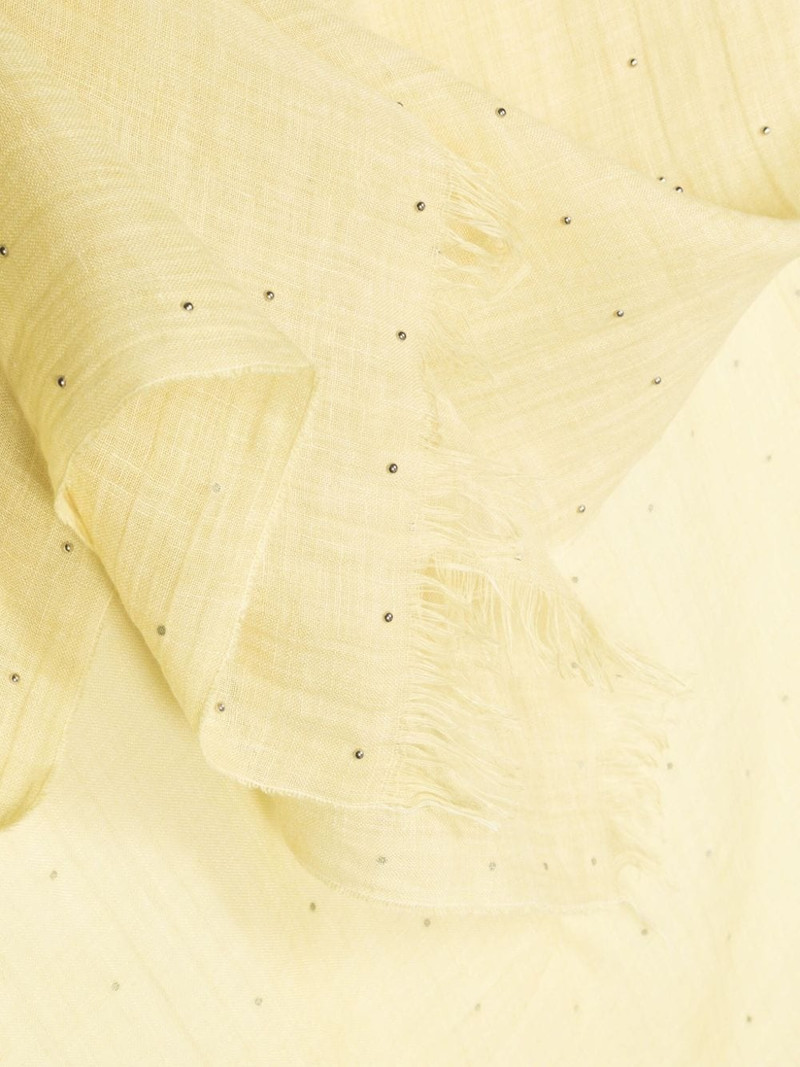 stud-detail poplin scarf 3