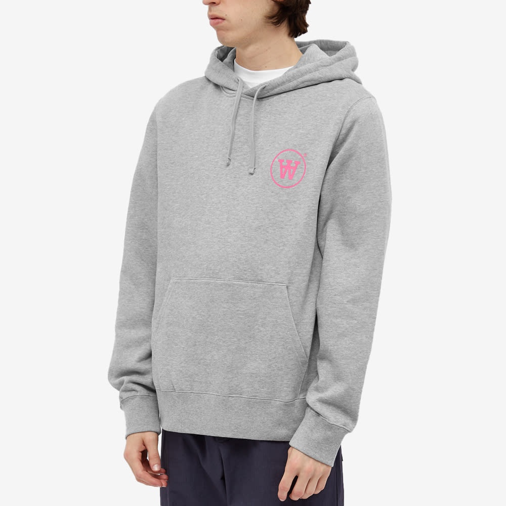 Wood Wood Aa Ian Logo Popover Hoody - 4