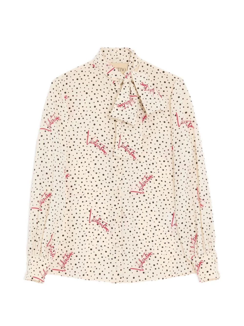 Plus De Pois crepe de chine bubble shirt - 1