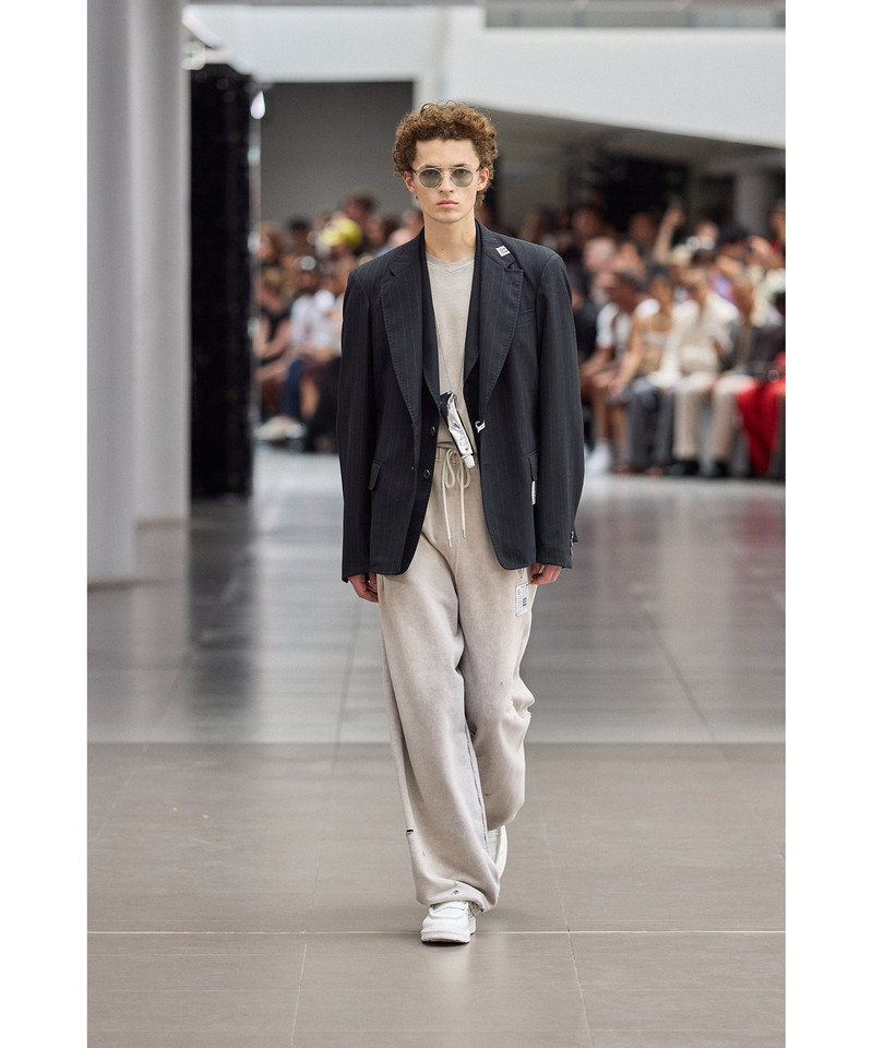 Front Layered Wool Jacket 22