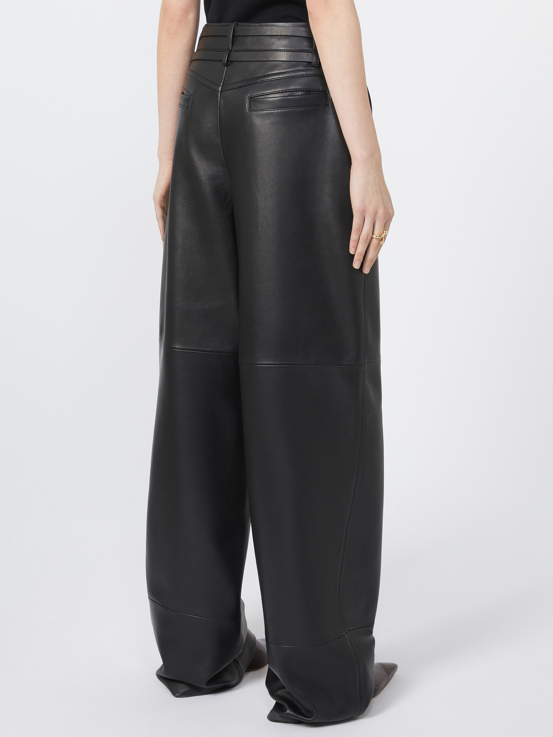 GARBO Nappa leather trousers - 4