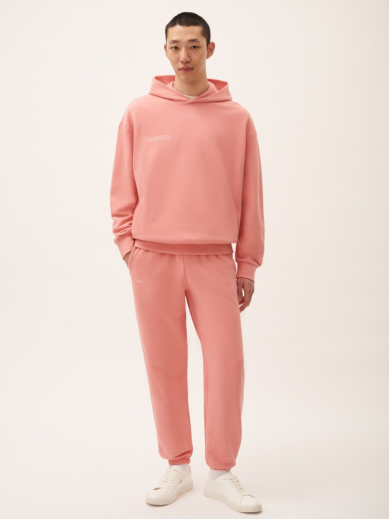 PANGAIA Mens 365 Midweight Track Pants - Dewy Rose outlook
