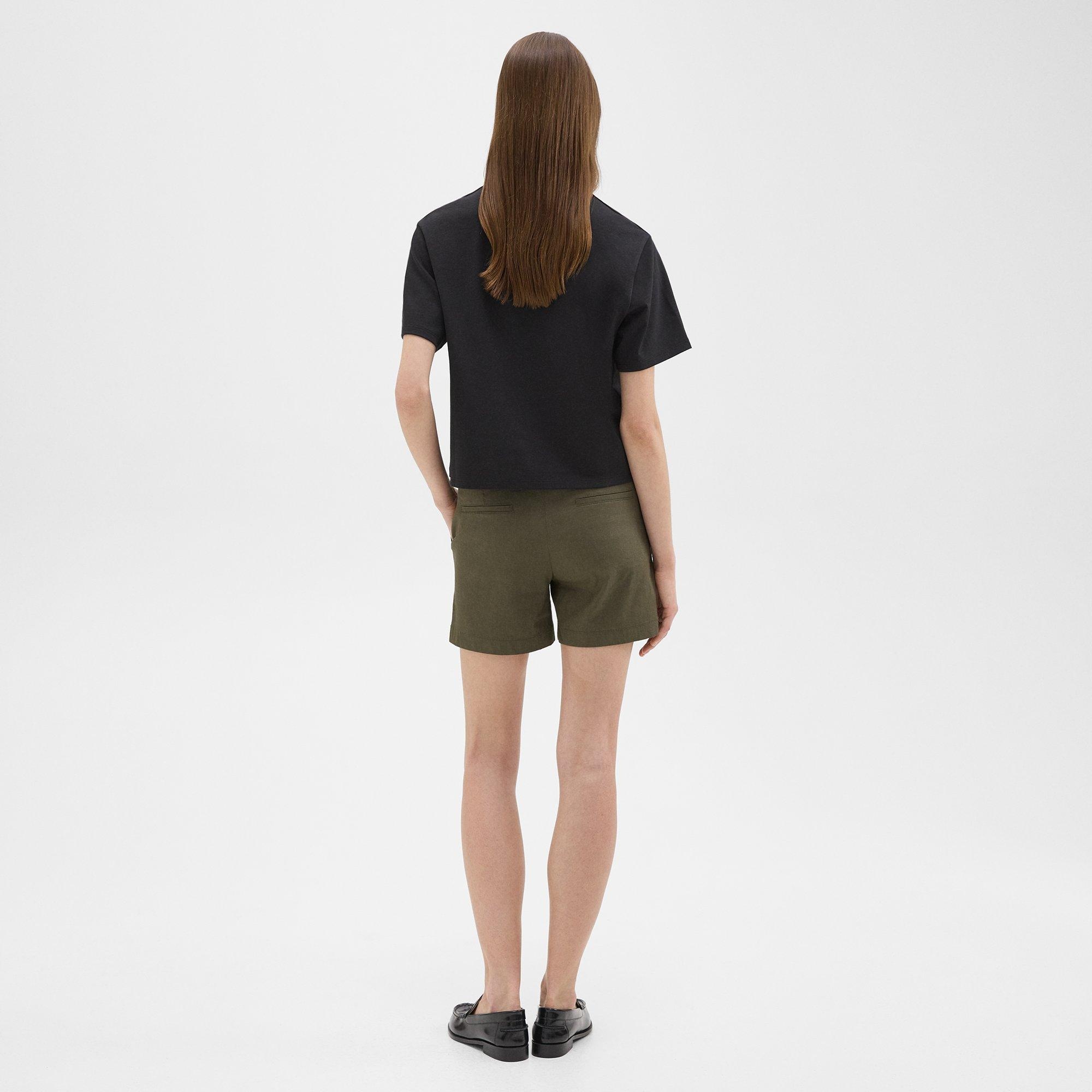 Waist Tab Short in Good Linen - 5