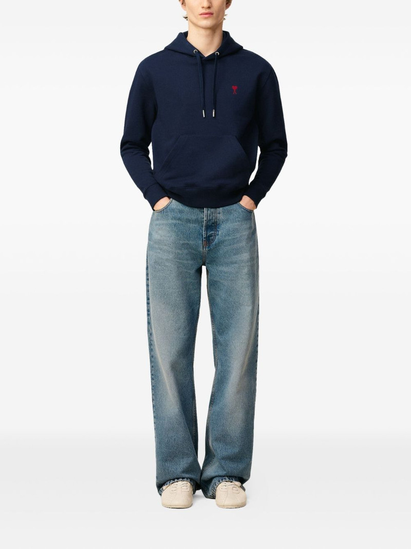 AMI Paris Ami de Coeur organic-cotton hoodie outlook