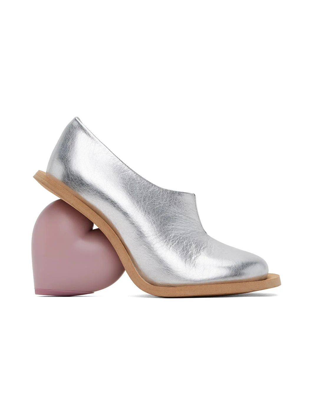 Silver Mini Love Boots - 1