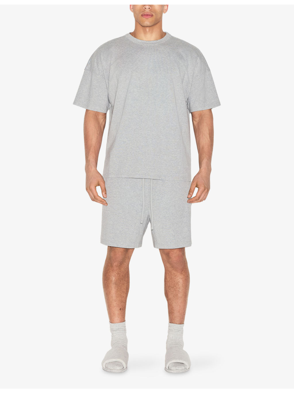 Soft-knit relaxed-fit cotton-blend jersey shorts - 2