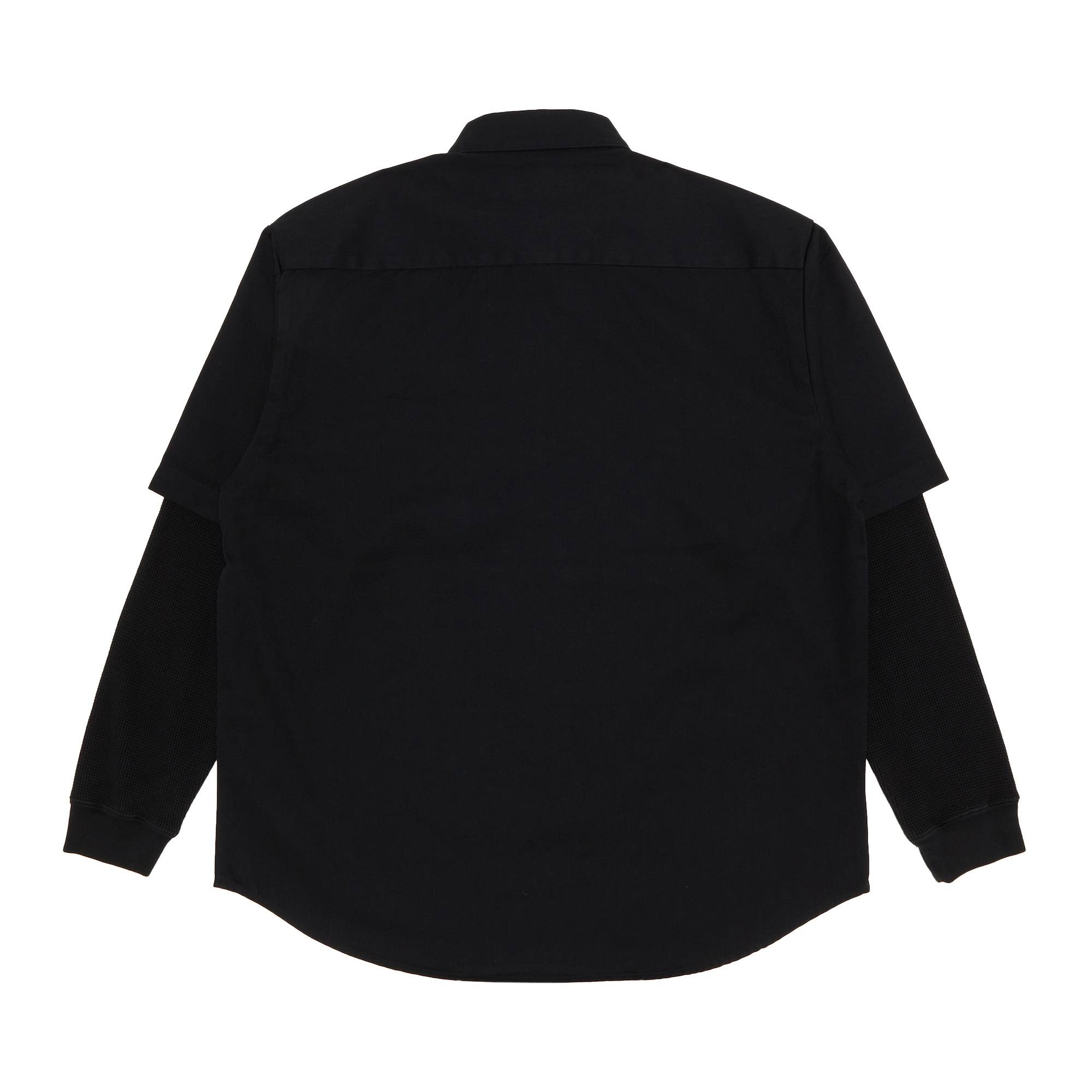 Supreme Thermal Sleeve Work Shirt 'Black' - 2