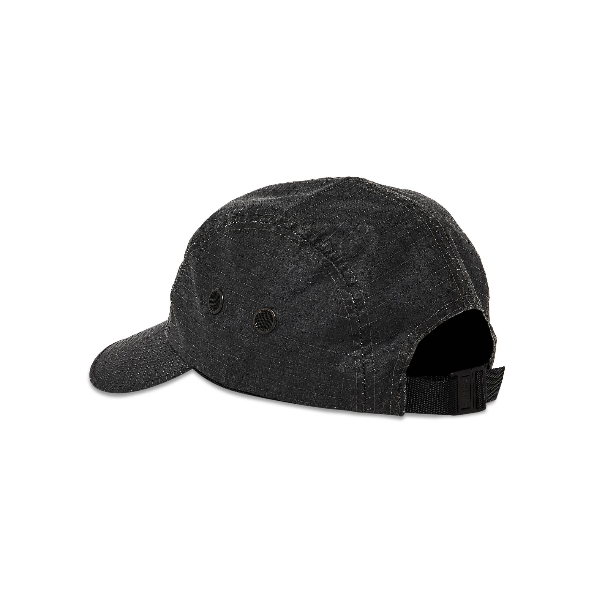 Supreme Distressed Ripstop Camp Cap 'Black' - 3