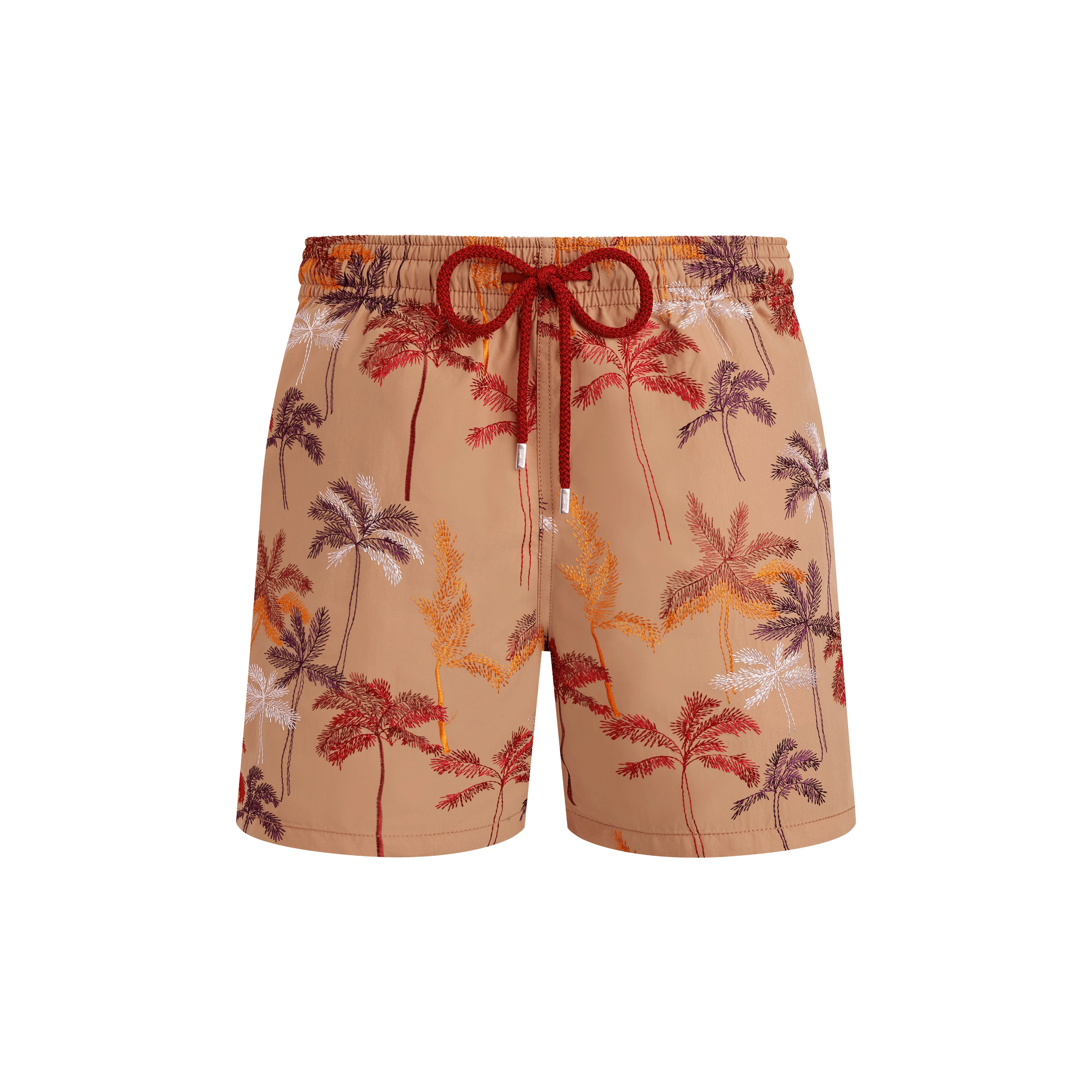 Men Swim Trunks Embroidered Palm Offset - Limited Edition - 1