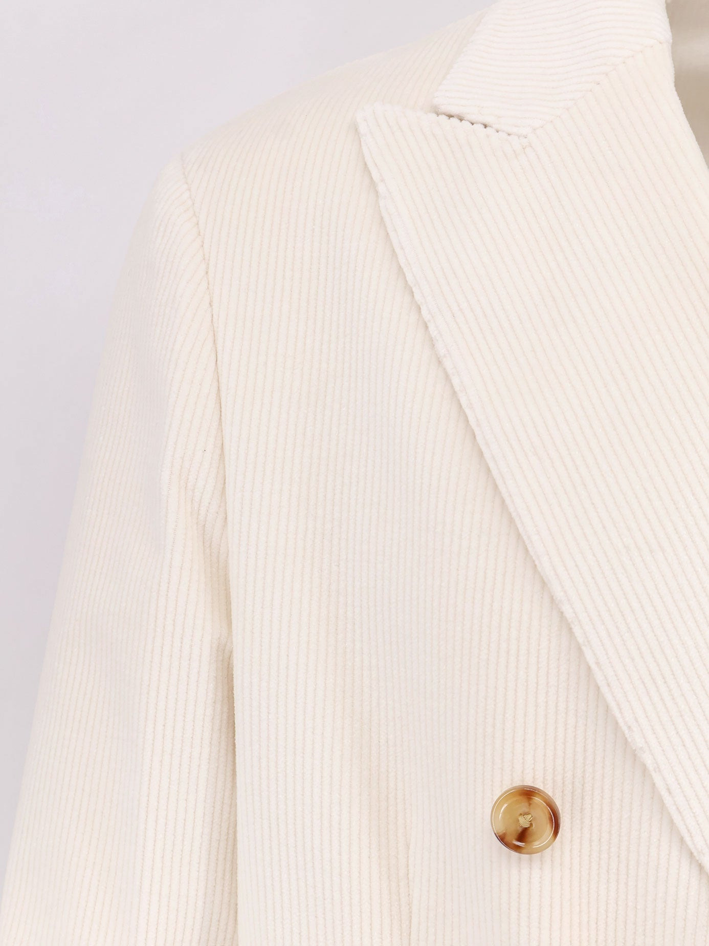 DOUBLE-BREASTED CORDUROY BLAZER - 3