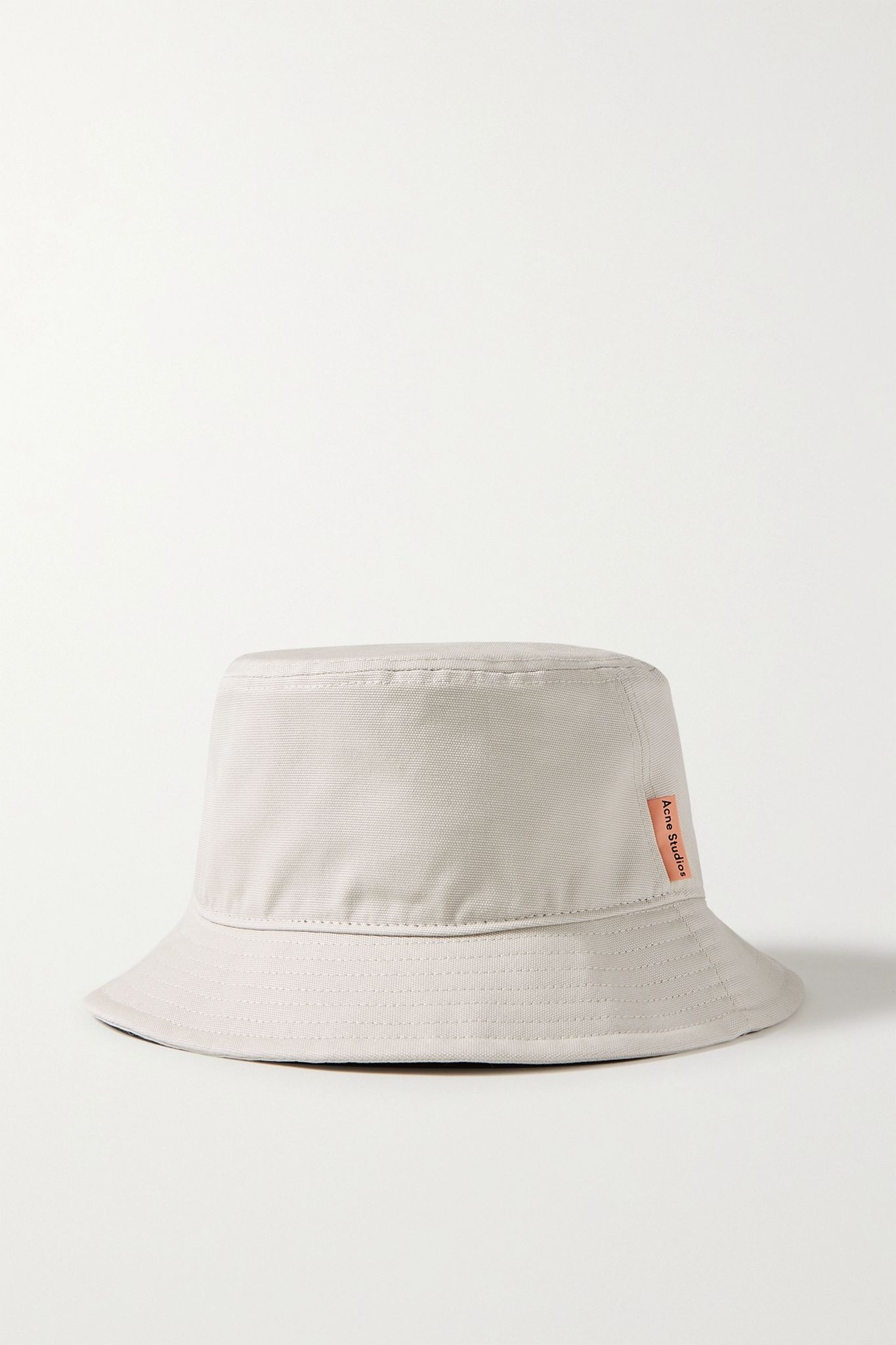 Cotton-canvas bucket hat - 1