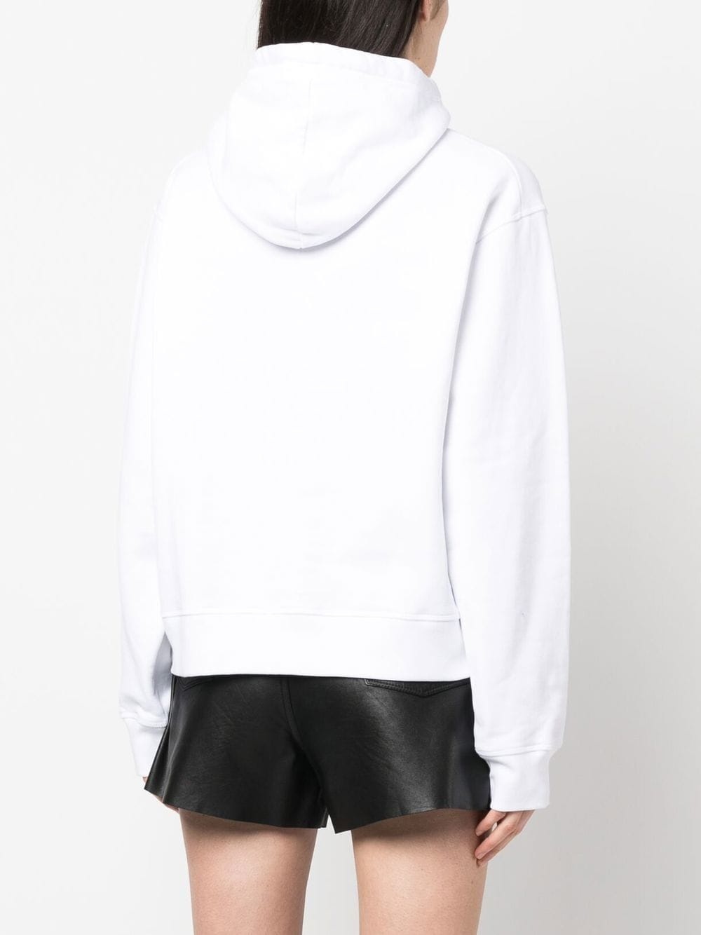 Icon pixelated-print hoodie - 4