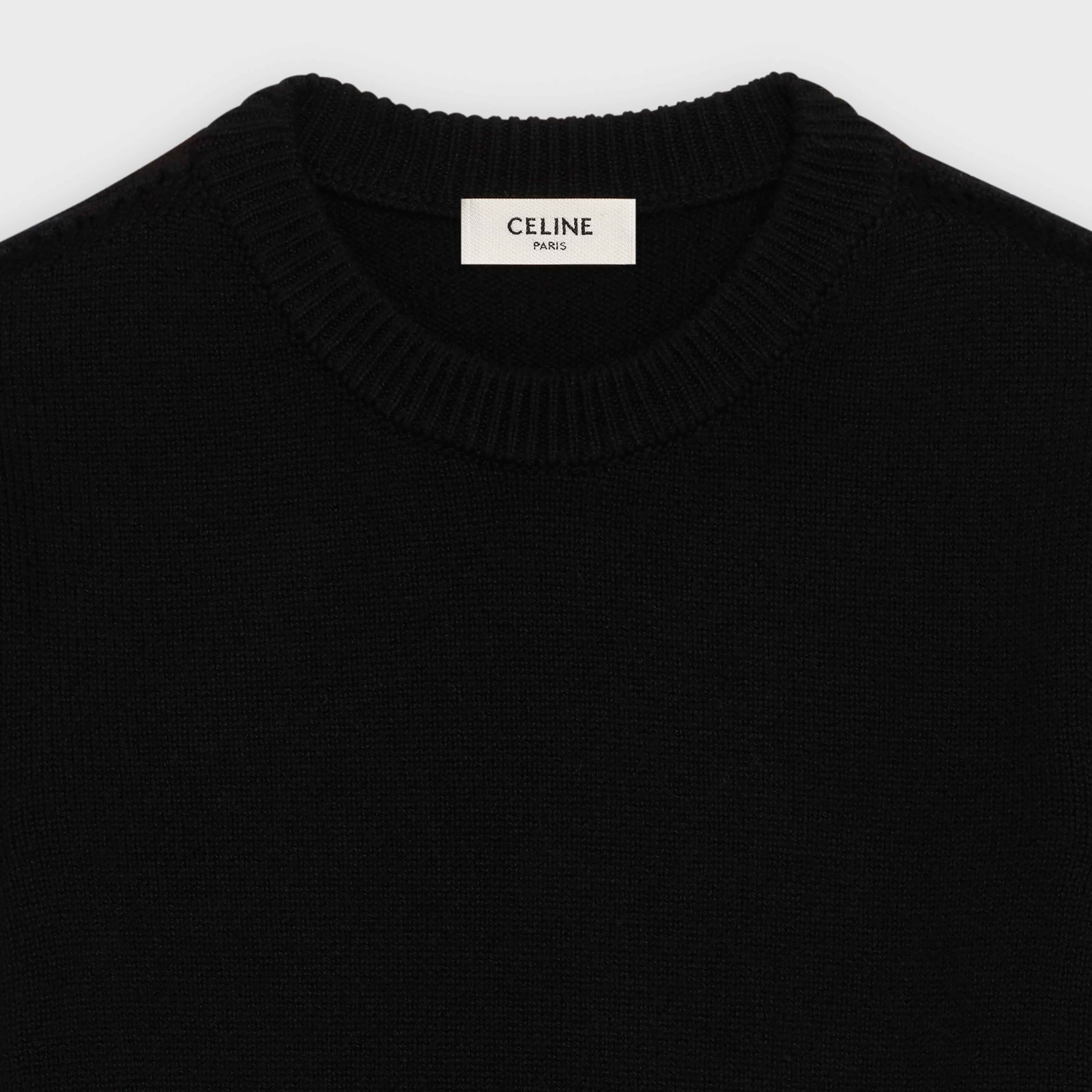 crew neck sweater in iconic cashmere - 3