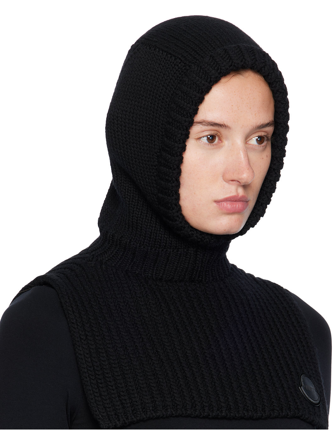 Moncler x EE72 Black Wool Balaclava - 2